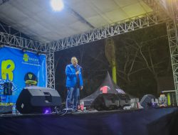Ketua DPD KNPI Kutim beri Apresiaisi Bazar Sangatta
